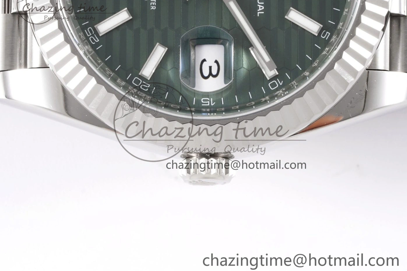 0218 DateJust 41 126234 Clean 1:1 Best Edition 904L Steel Green Textured Dial on Jubilee Bracelet VR OdorResistant 1995